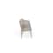 Lesro Lenox Steel 5 Seater with Center Arms, Stone (Beige) Seat, Stone Back, 106.5 W 24.5 L 32 H LS5103 - alternate 2